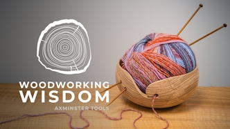 Make a Crochet or Yarn Bowl - Woodworking Wisdom