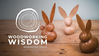Turned Easter Bunny - Woodworking Wisdom
